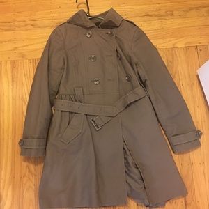 Vintage Brown Trench Coat